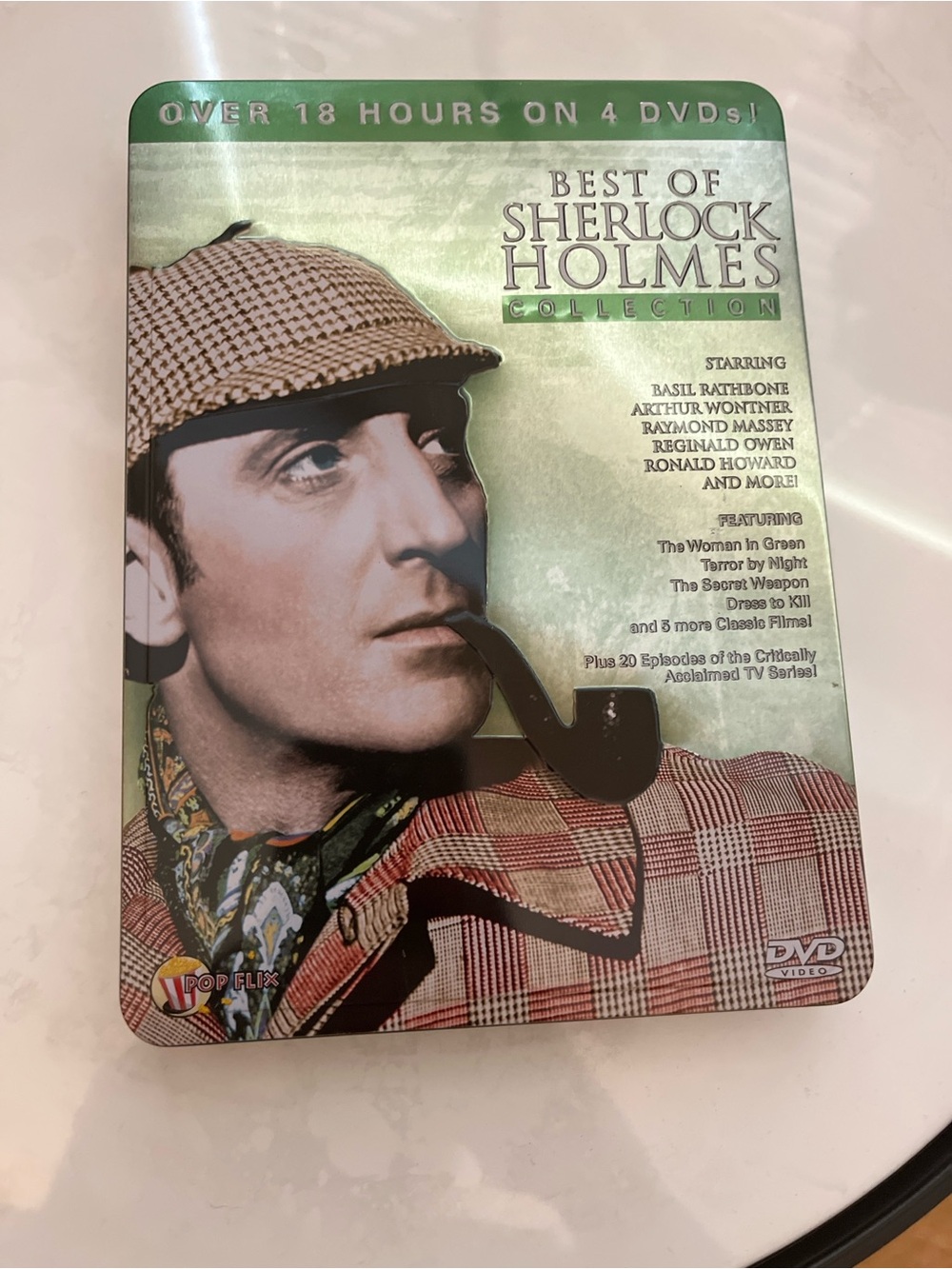 Best of Sherlock Holmes Collection DVD Set - Green